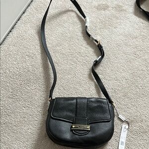 Marc Jacobs Black Crossbody Bag with Saddle-Bag Style